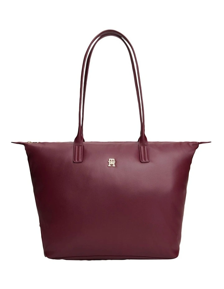 Soft TH Monogram Tote Bag in Red image 1
