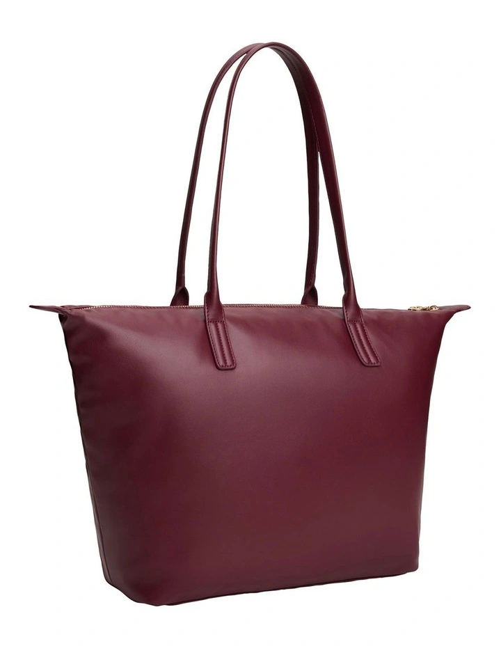 Soft TH Monogram Tote Bag in Red image 2