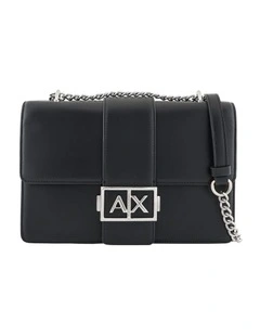 Jodie Medium Crossbody Bag in Black