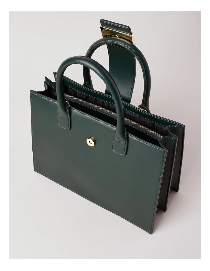 Jodie Medium Tote Bag in Beat Green image 4