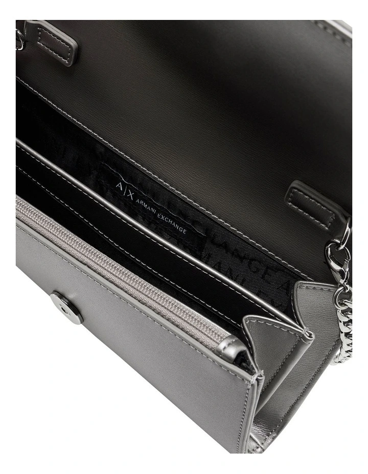 Jodie Wallet Crossbody Bag in Gunmetal image 5