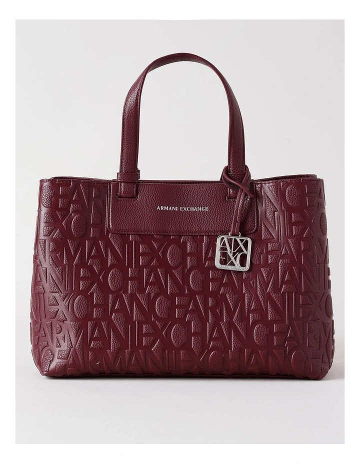 Liz Pebble Medium Tote Bag in Groove image 1
