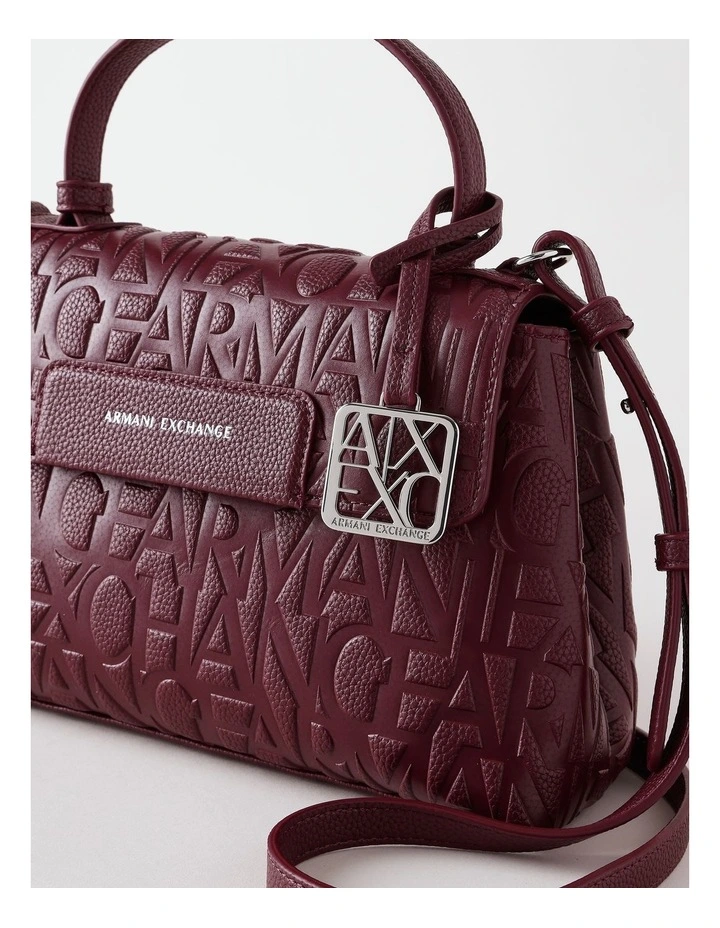 Liz Pebble Top Handle Tote Bag in Groove image 2