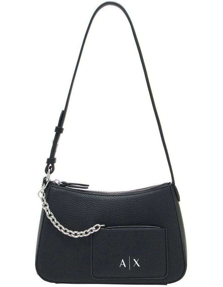 Mila Mini Shoulder Bag in Black image 1