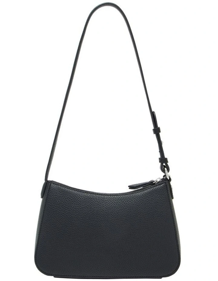 Mila Mini Shoulder Bag in Black image 3