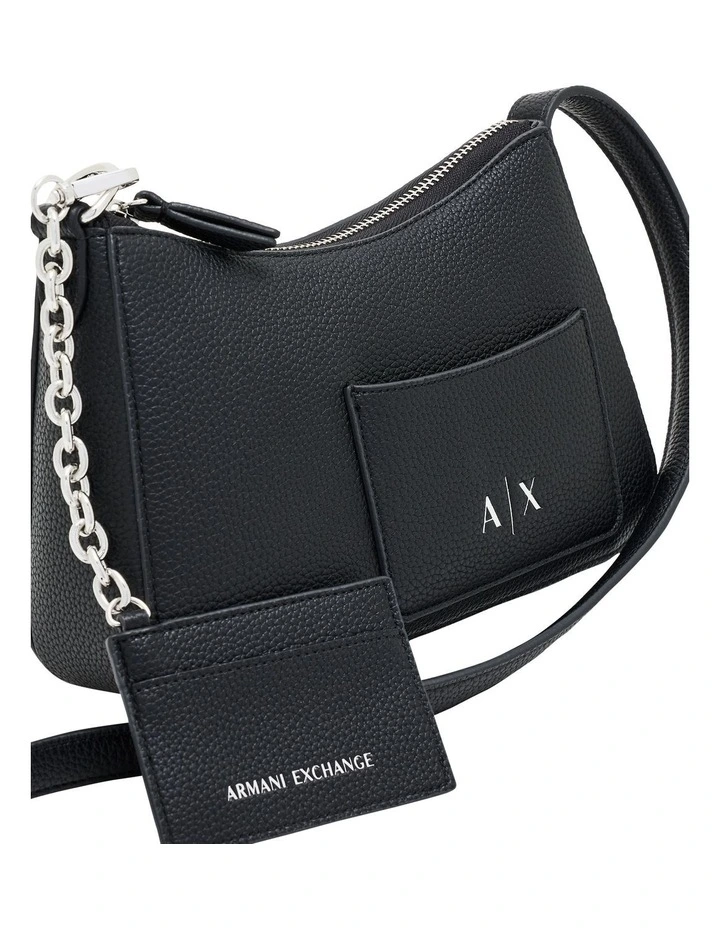 Mila Mini Shoulder Bag in Black image 4