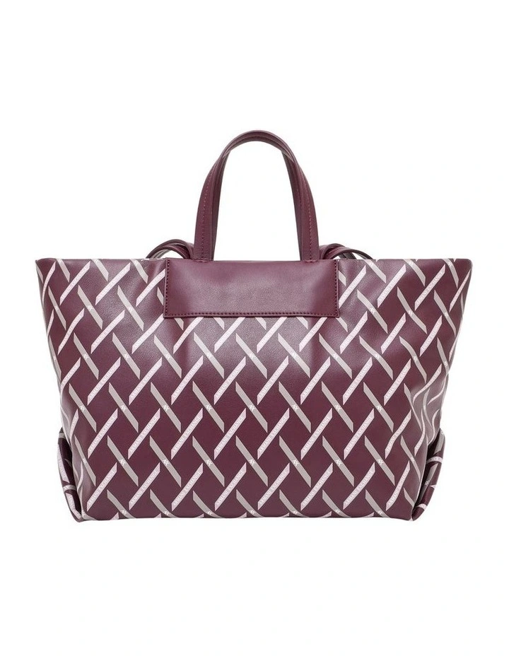 Natalie Tie Shopper Tote Bag in Groove image 3
