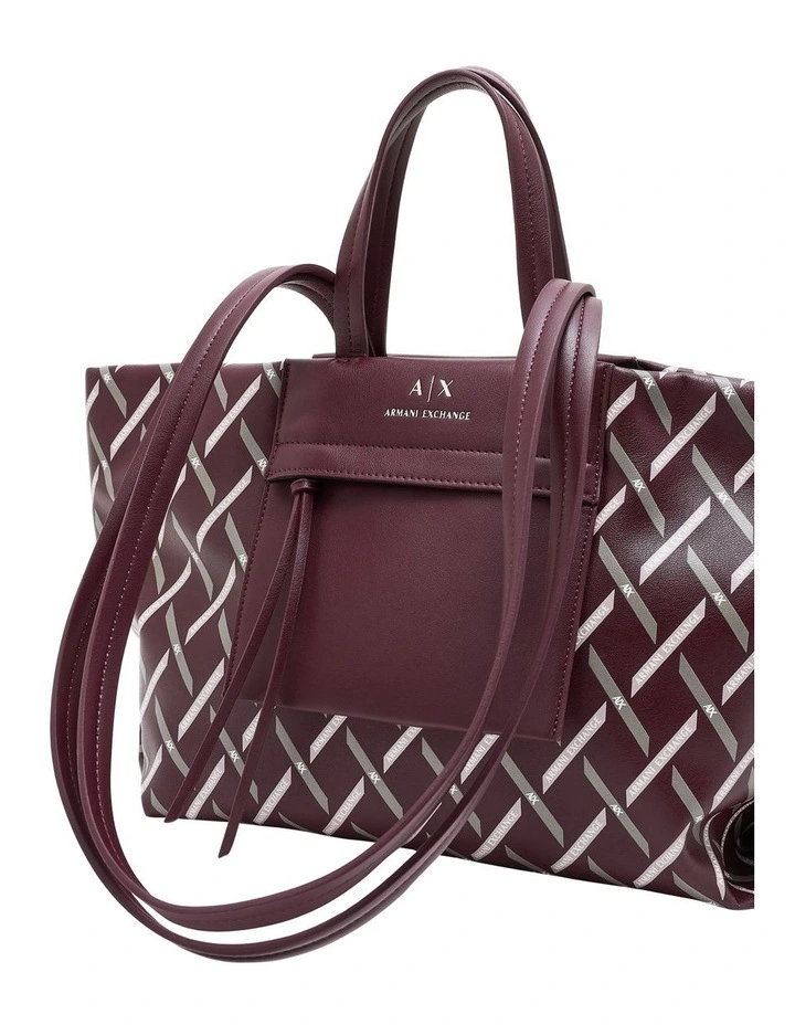 Natalie Tie Shopper Tote Bag in Groove image 4