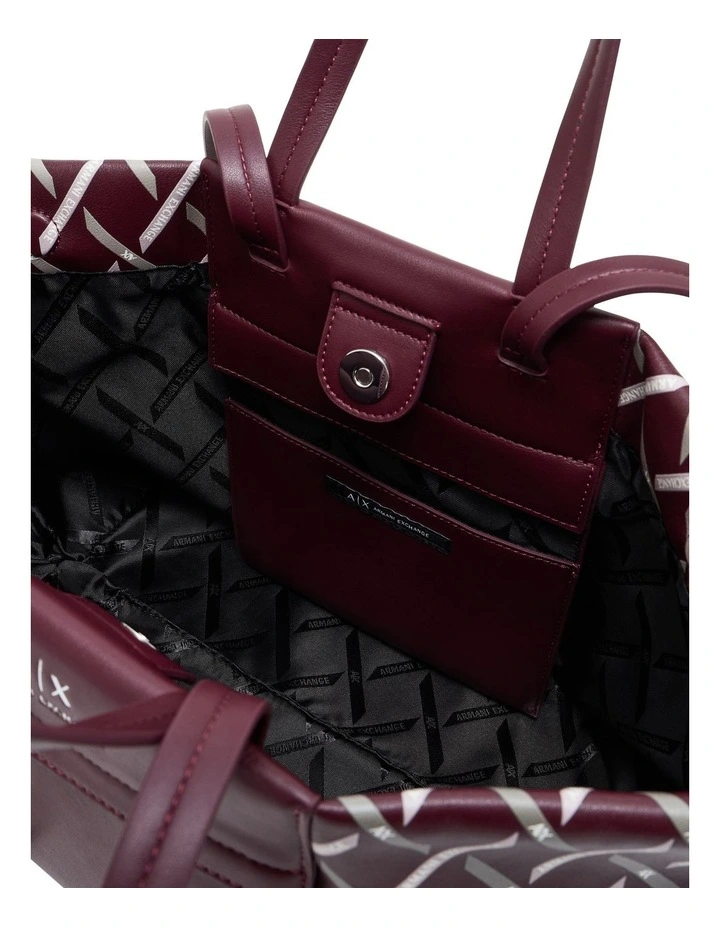 Natalie Tie Shopper Tote Bag in Groove image 5