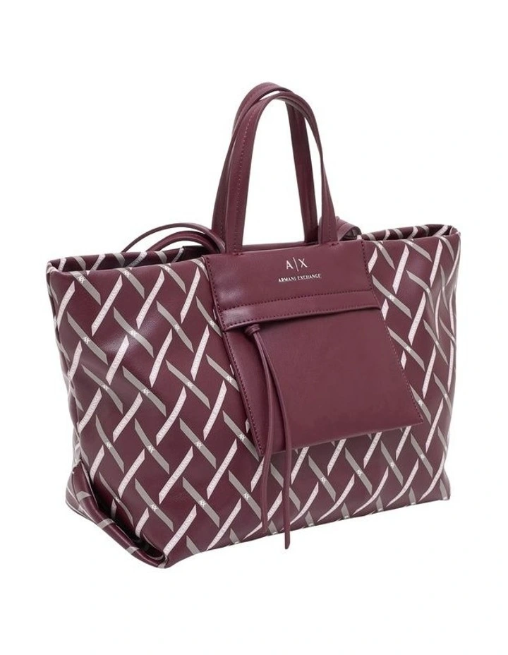 Natalie Tie Shopper Tote Bag in Groove image 6