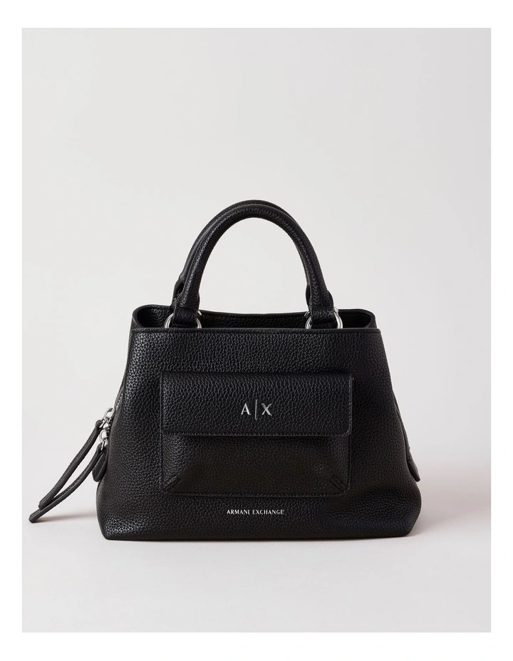 Nicole Small Tote Bag in Black image 1