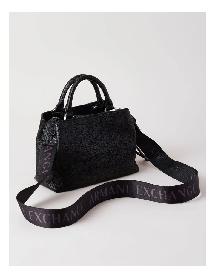 Nicole Small Tote Bag in Black image 3