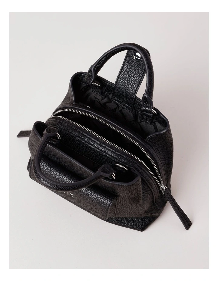 Nicole Small Tote Bag in Black image 4
