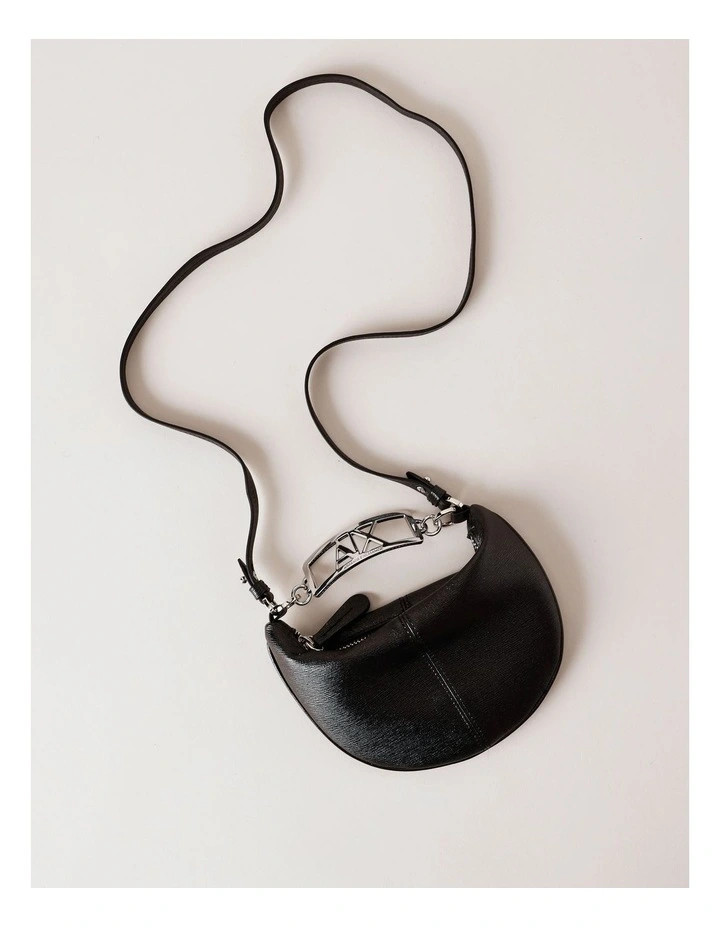 Polly Mini Shoulder Bag in Black image 1