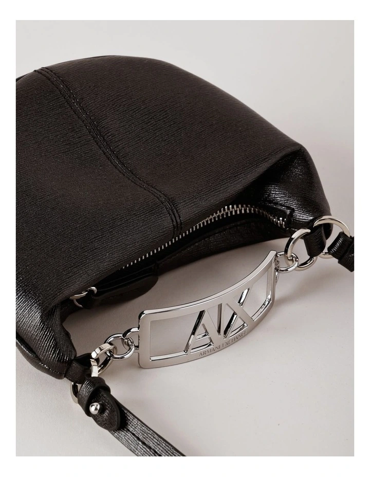 Polly Mini Shoulder Bag in Black image 4