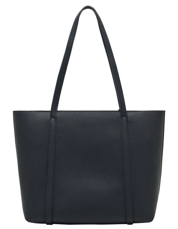 Sylvie Shopper Tote Bag in Black image 3