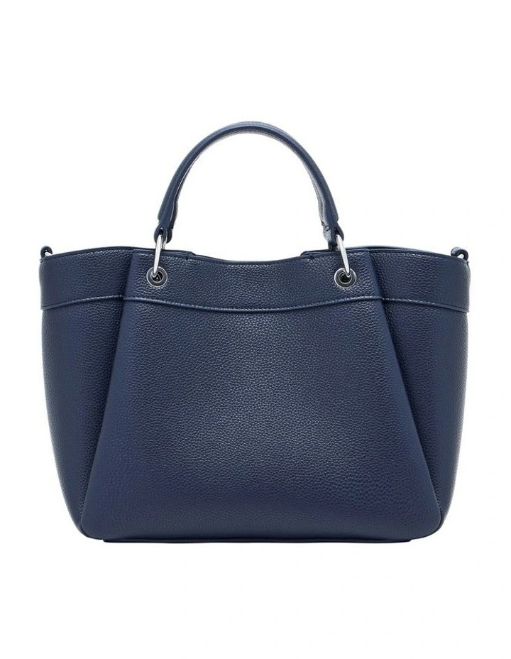 Wave Shopper Tote Bag in Blue image 3