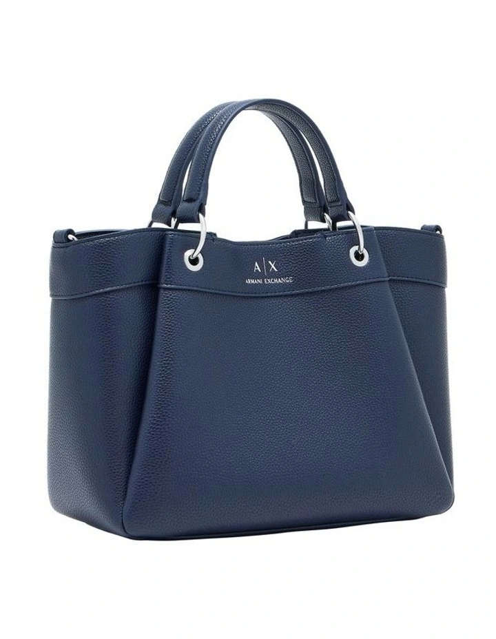 Wave Shopper Tote Bag in Blue image 6