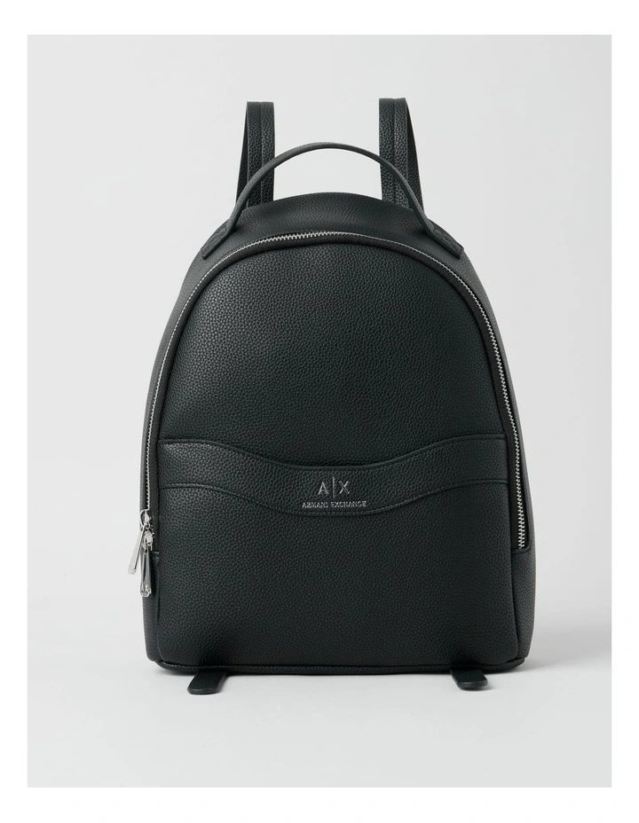 Wave Backpack in Black image 1