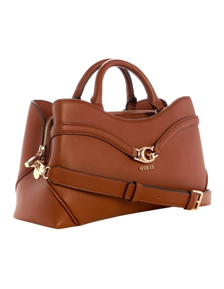 Dea Girlfriend Satchel Bag in Cognac image 2