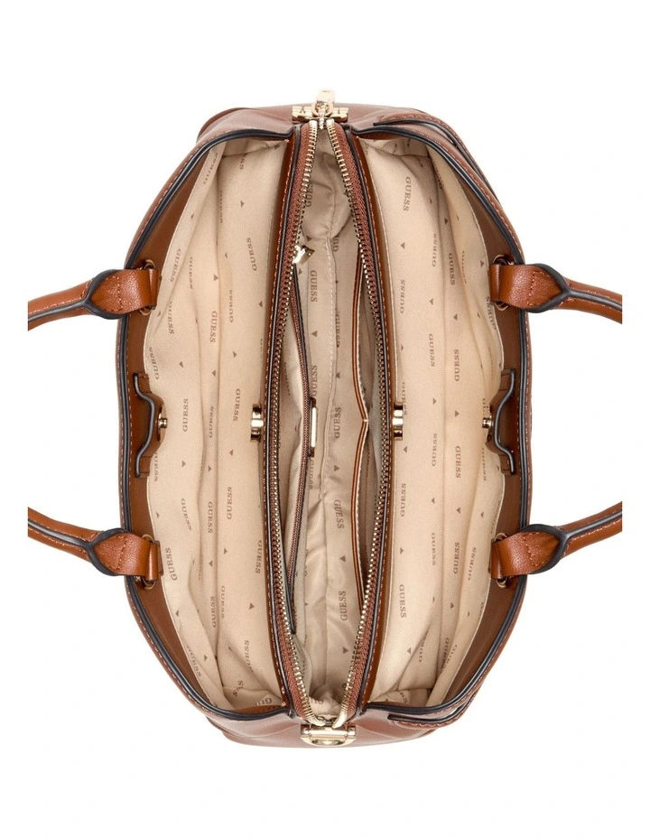Dea Girlfriend Satchel Bag in Cognac image 3