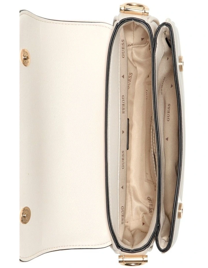 Dea Mini Shoulder Bag in Off White image 3