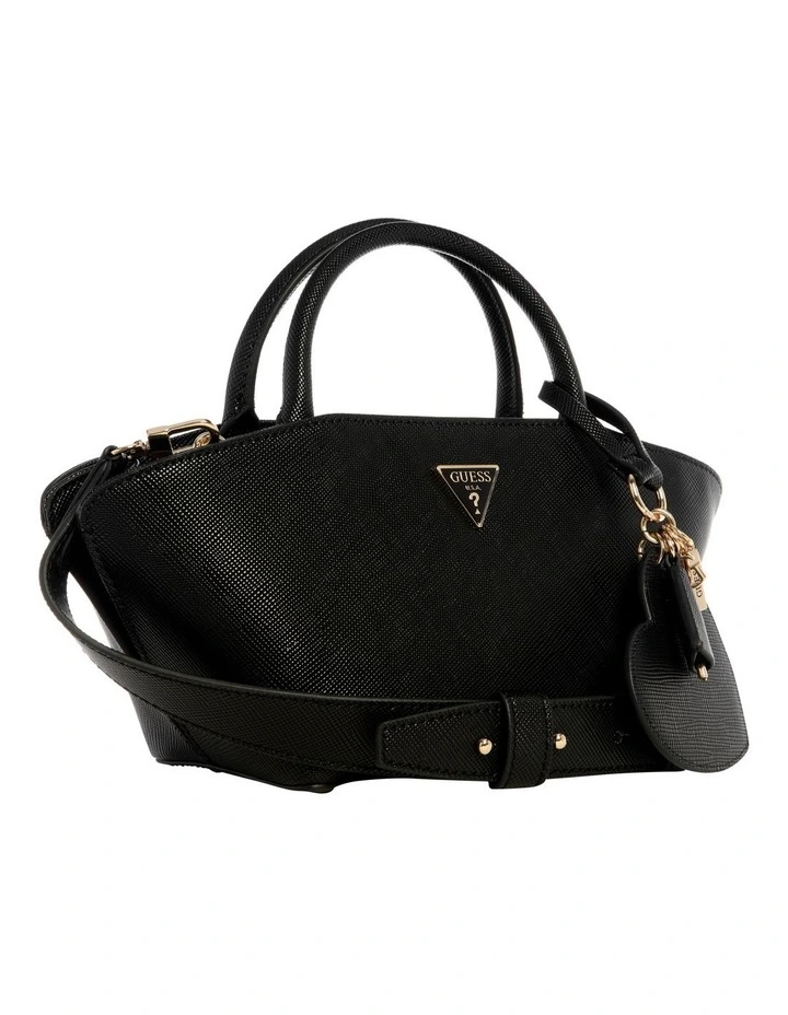 Bolena Mini Satchel Bag in Black image 2