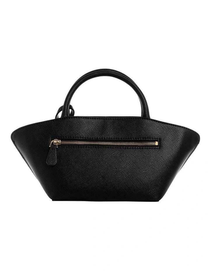 Bolena Mini Satchel Bag in Black image 4