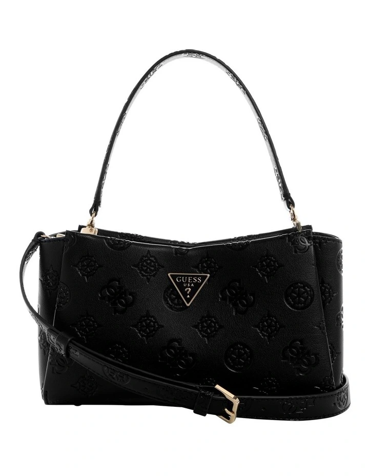 Tisha Crossbody Bag in Black Logo image 1