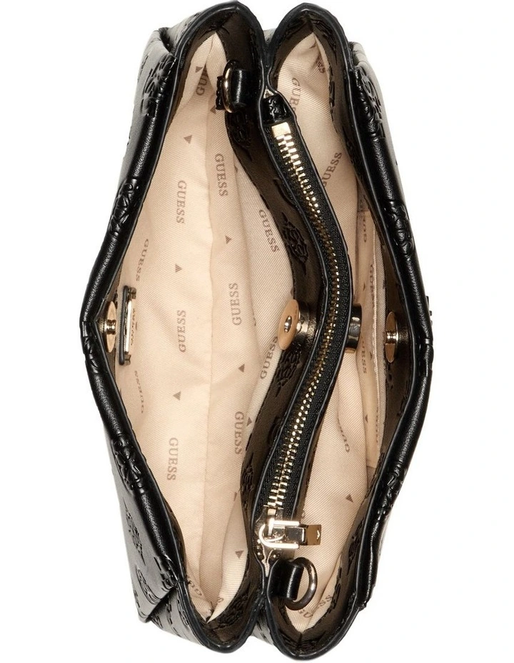 Tisha Crossbody Bag in Black Logo image 3