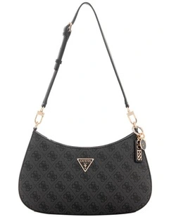 Noelle II Shoulder Bag in Coal Logo