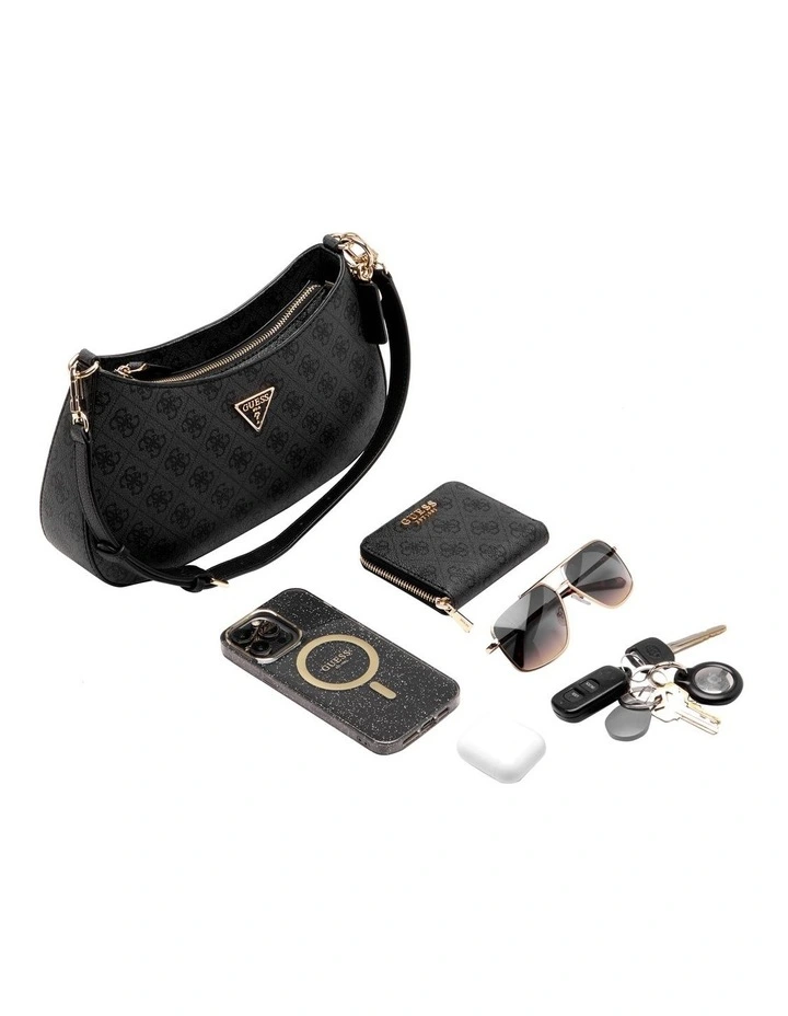Noelle II Shoulder Bag in Coal Logo image 3