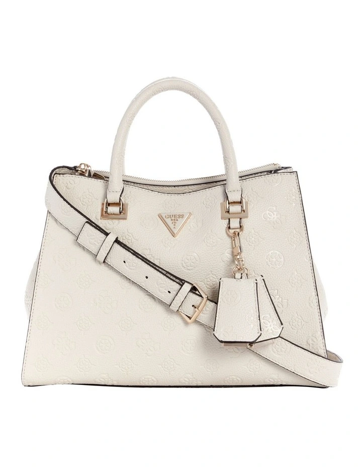 Cresida II Satchel Bag in Bone Logo image 1