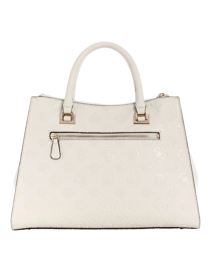 Cresida II Satchel Bag in Bone Logo image 4