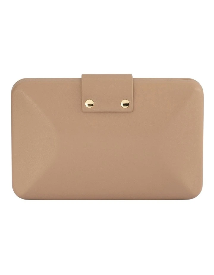 Eli Deco Clutch Bag in Beige image 7