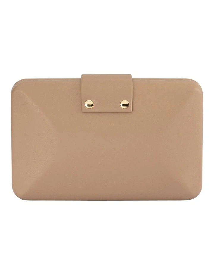 Eli Deco Clutch Bag in Beige image 6