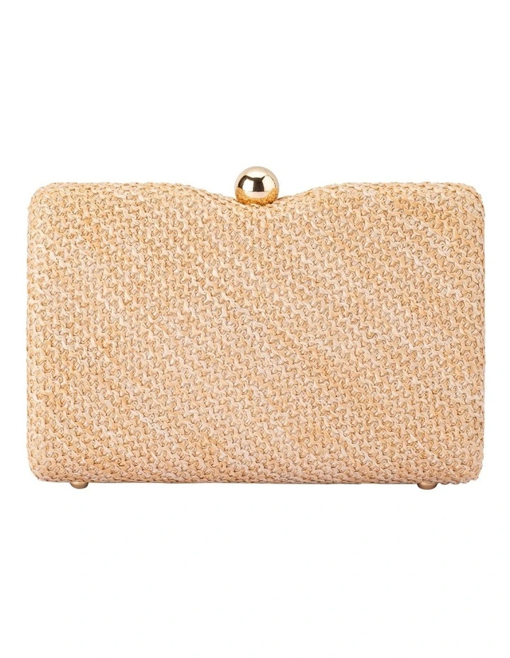 Birdie Textural Top Handle Bag in Natural image 5