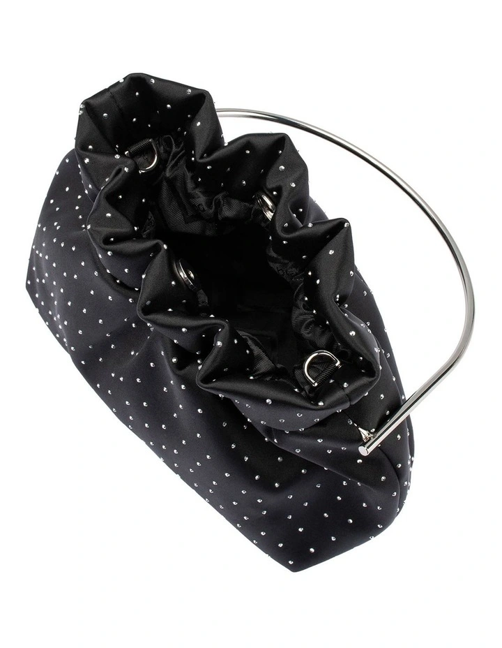 Archie Top Handle Bag in Black image 5