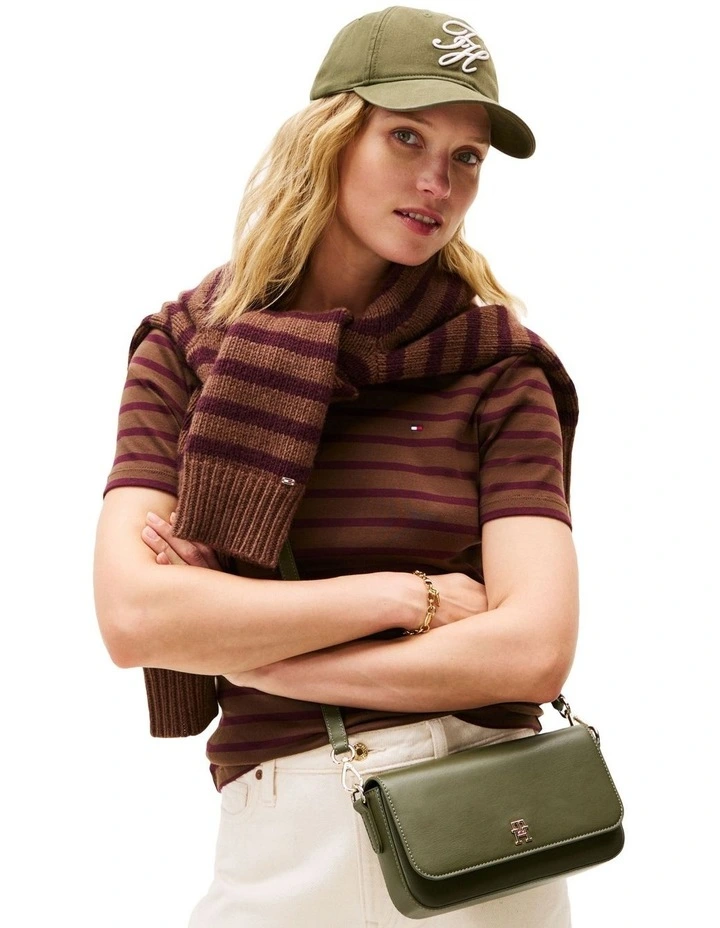 Convertible Crossbody Bag in Green image 5