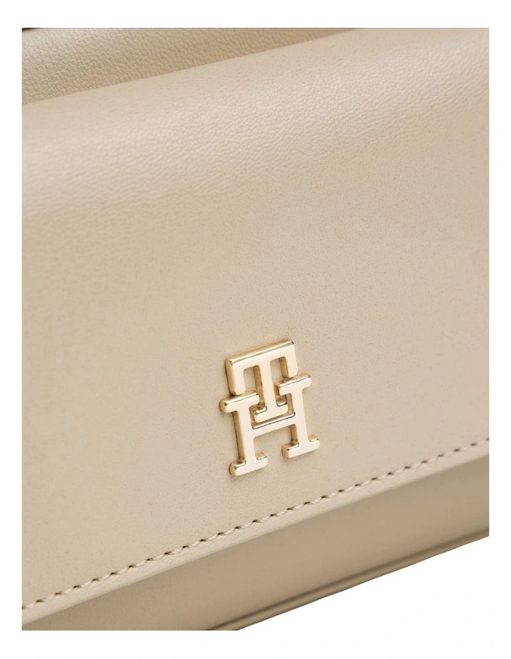 Icon Camera Crossbody Bag in Beige image 4
