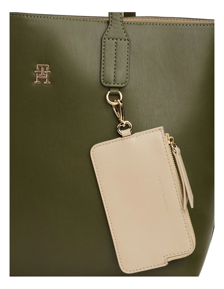 Icon Satchel Bag in Green image 4