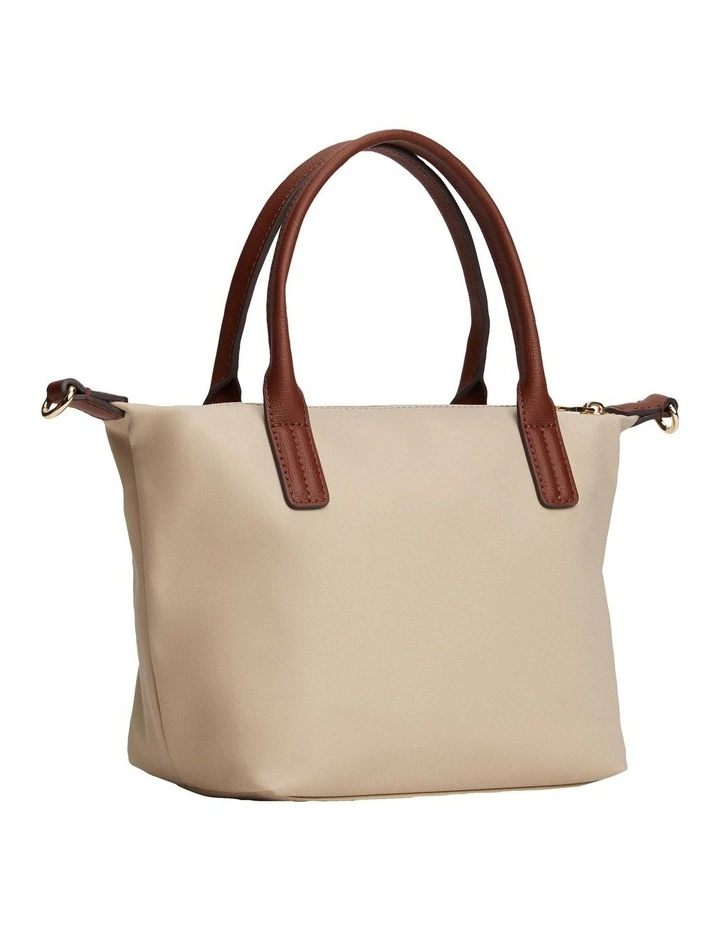 Webbing Crossbody Tote Bag in Beige image 2