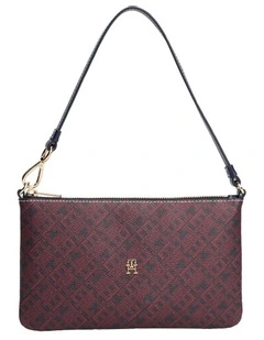 Icon Shoulder Pouch Bag in Blue