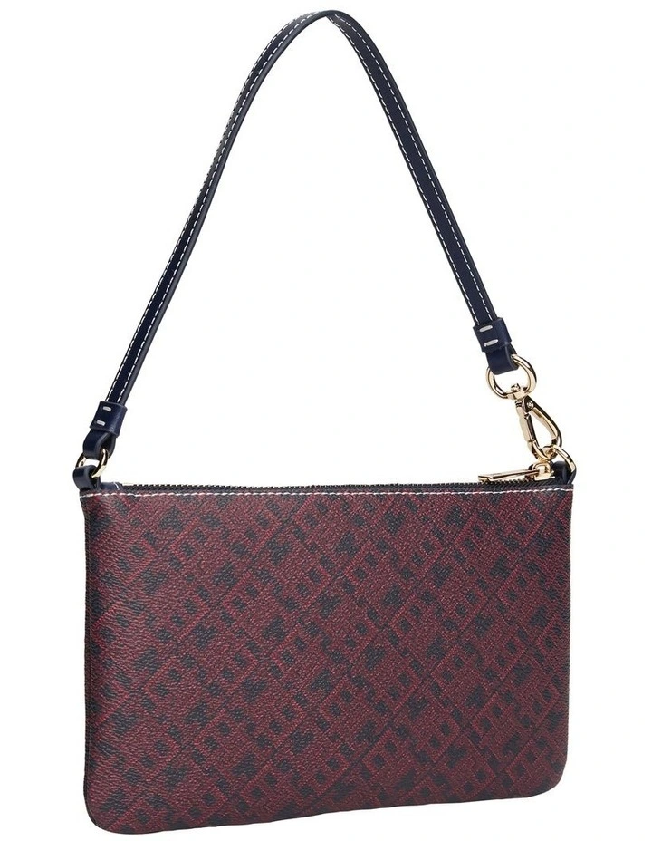 Icon Shoulder Pouch Bag in Blue image 2