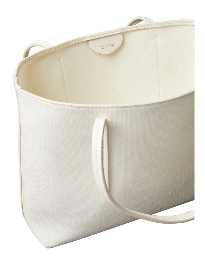 Allover Monogram Logo Tote Bag with Pouch image 4