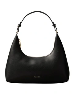 Foil Logo Shoulder Bag