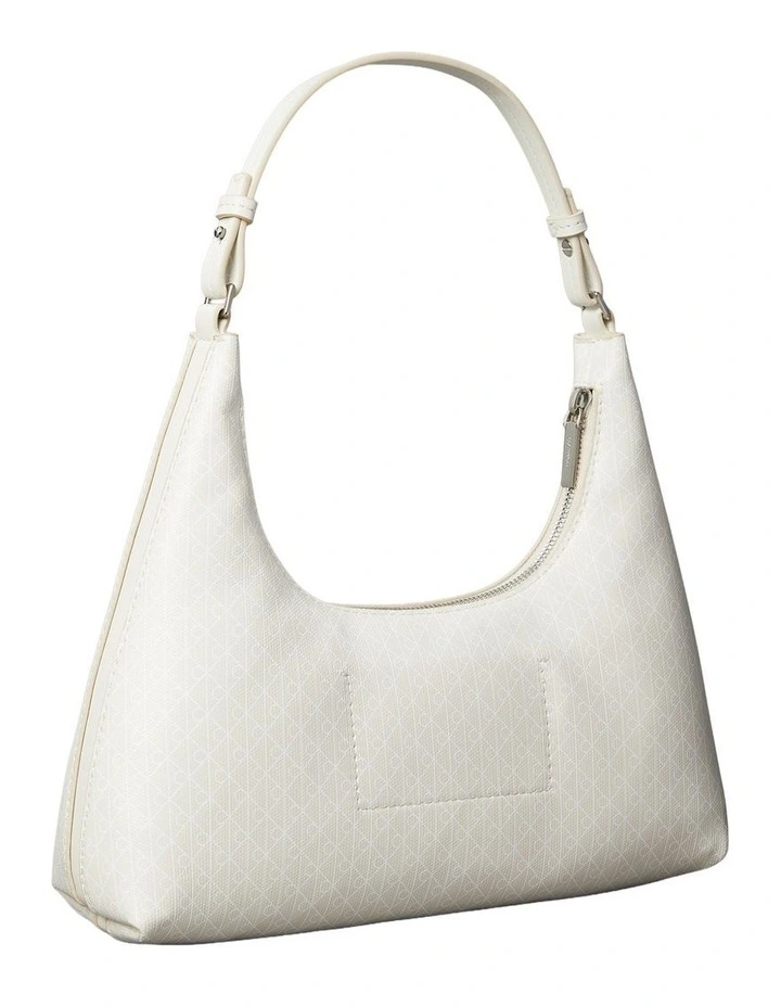 Emblem Allover Print Shoulder Bag image 3