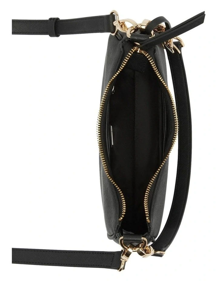 Jozlyn Convertible Shoulder Bag in Black image 3