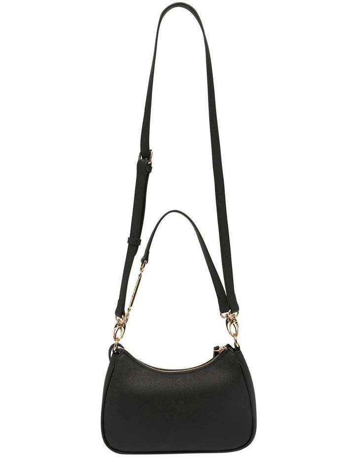 Jozlyn Convertible Shoulder Bag in Black image 4