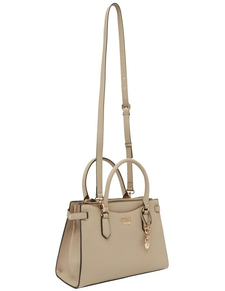 Dixon Satchel Bag in Taupe image 2